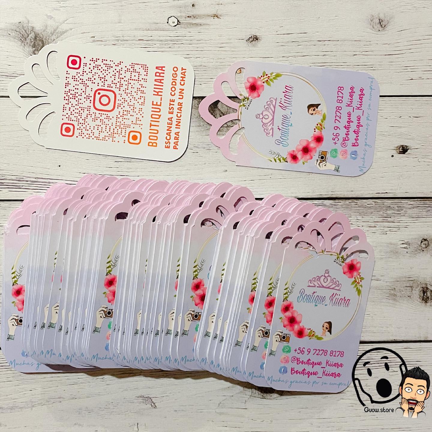 Tags colgantes doble cara