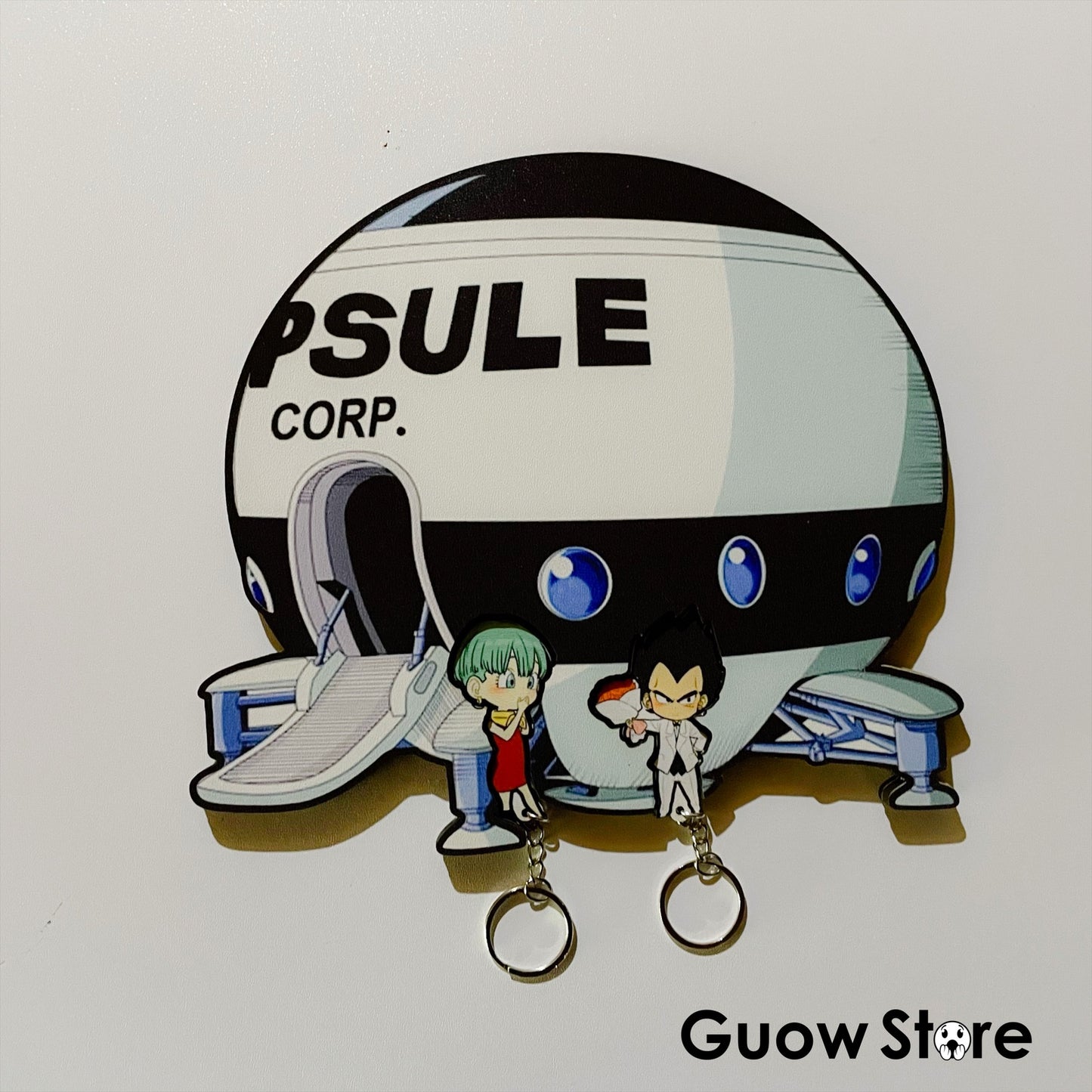 Porta llaves Vegeta y Bulma