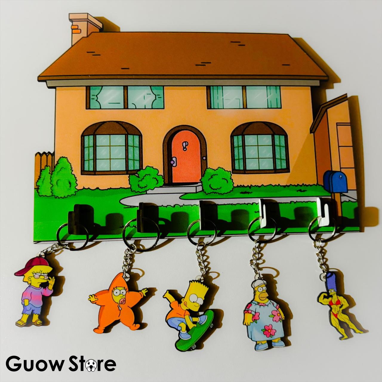 Porta llaves Los Simpson